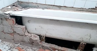 Демонтаж ванной комнаты в Славгороде - стоимость работ от 826 руб. | Сварной-Слд